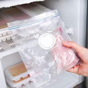 LDPE Custom Size Moisture Proof Double Ziplock Bag in Colored Box