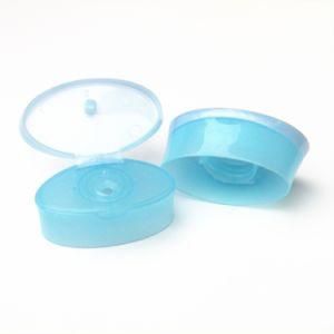 Popular 200ml Light Blue Flip Top Plastic Shampoo Bottle Cap