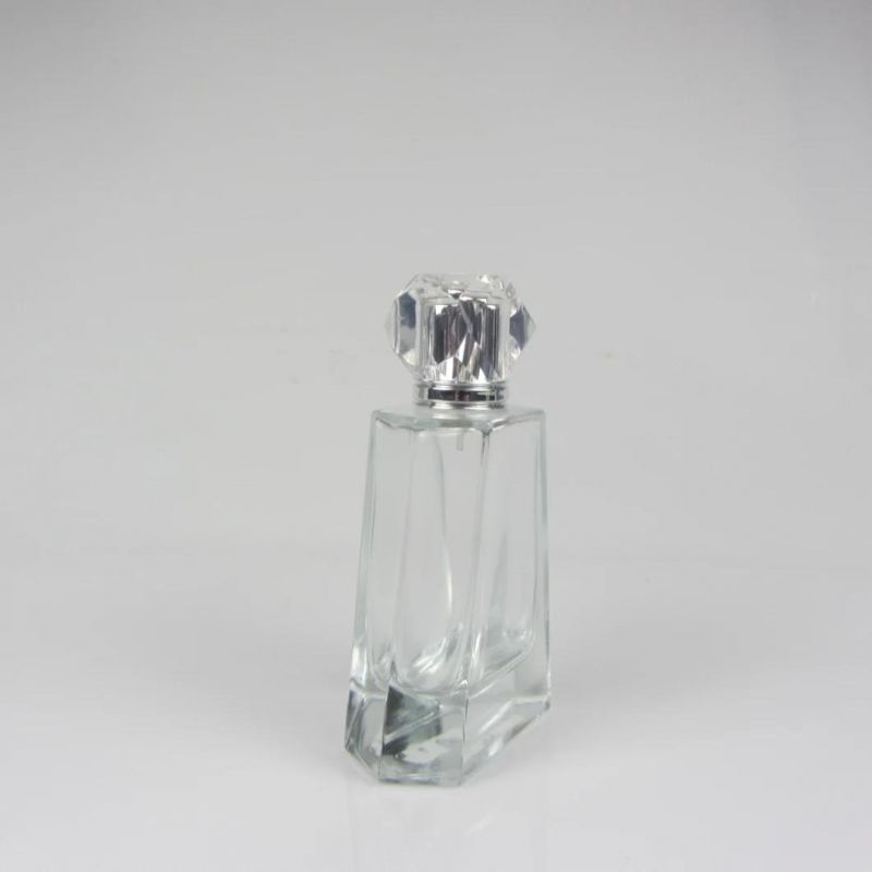 Transparent Glass Parfum Empty Cosmetic Bottles