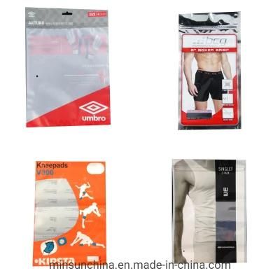 Custom Poly Underwear Garment Packaging T-Shirt Plastic Packaging Bag
