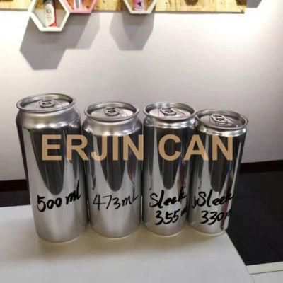 12oz Aluminum Beverage Cans with Shrink Sleeve Label