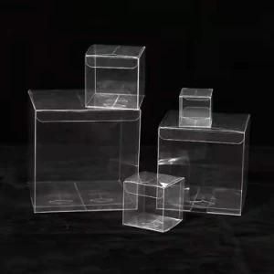 Gift Folding Clear Pet PVC Transparent Plastic Box
