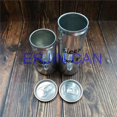 China Aluminum Can Slick Sleek 200ml 6.7oz 6.8oz Ounce for Juice Wine Tea Coffee Energy Carbonated Soft Drinks CSD Kombucha