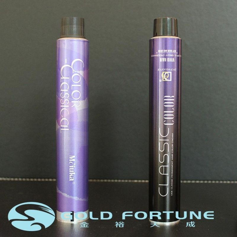 Cosmetics Salon Hair Beauty Product Aluminum Packaging Tube