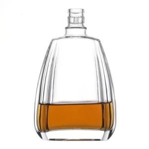 Customized Shape High Quality 500ml Wine Glass Bottles with Lids for Sale Glass Bottle Manufacturers