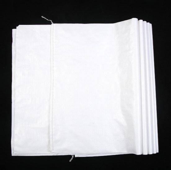 China Manufacturer White OEM 50 Kg 50lb Food Grade Rice PP Woven Bags 40kg 50 Kg Polypropylene PP Virgin Woven Bag Sack