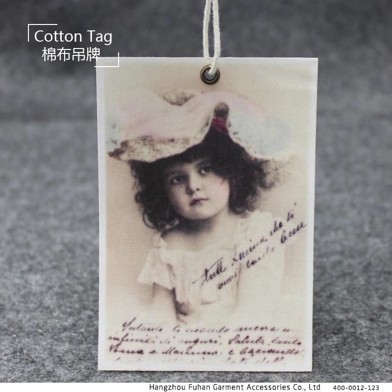 High-End Classic Cotton Hang Tag for Garments