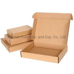 Customized Folded Versatile Gift Dress Apparel Simple Corrugated Delivery Box