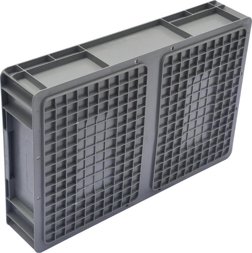 EU4611 Plastic Turnover Box for Storage, EU Standard Plastic Box for Various Purposes