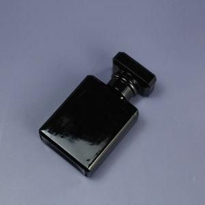 Wholesale 50ml Black Colour Glass Perfume Bottle with Spray Cap