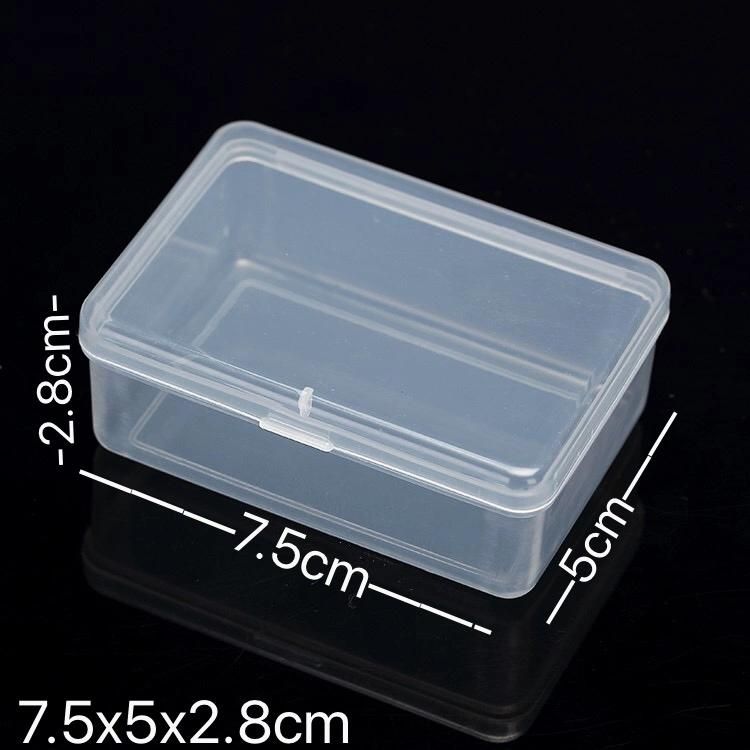 Durable Small Sealed Plastic Box Storage for Office Paper Clip