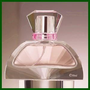 Crystal Polished Glass Perfume Bottle