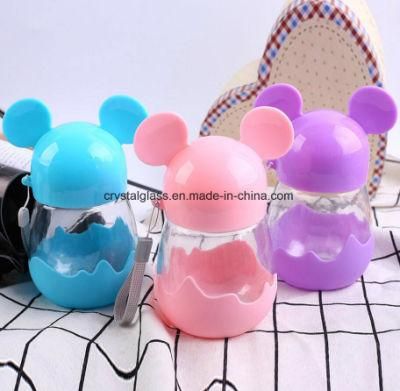 Baby Use Water Drinking Bottle with Mickey Cap