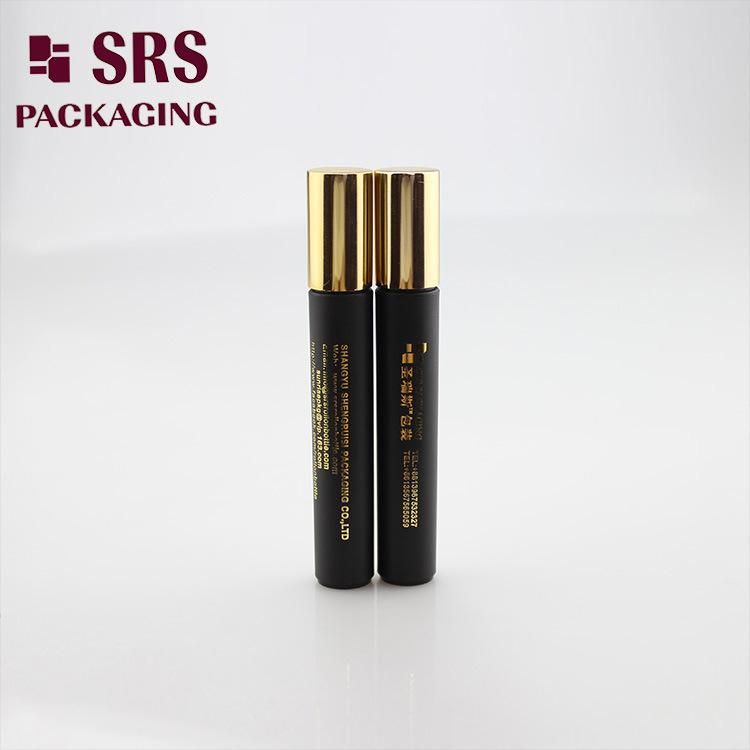 Chinese Manufacturer Black Roll on Bottle 8ml Plastic Perfume Vial