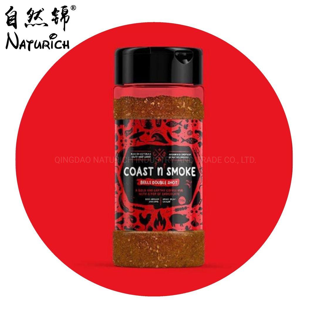 Food Packing Condiment Bottle Plastic Pepper Seasoning Shaker Spice Bottle