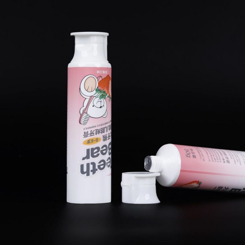 Squeeze Tube with Three Colors Screen Printing for Shower Gel Tube