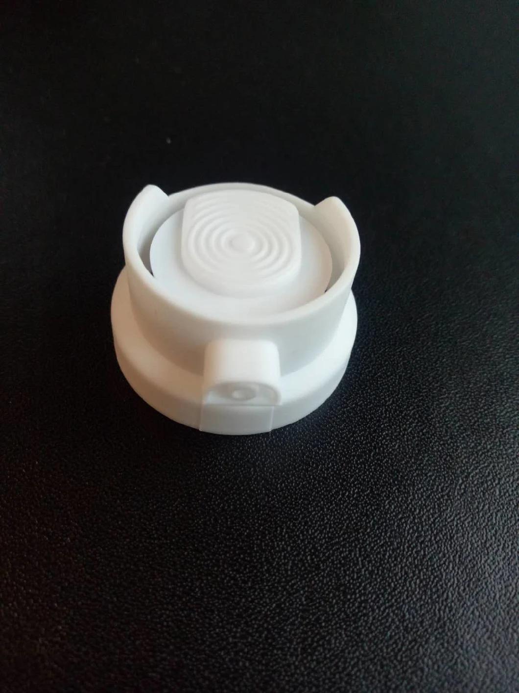 White Color Aerosol Actuator for Shaving Foam