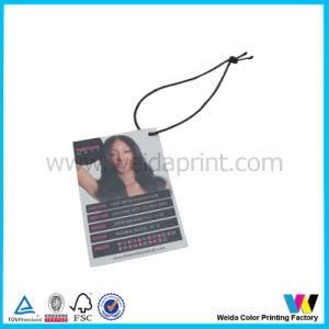 Hair Extension Paper Tag with String