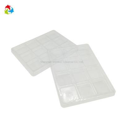 Square Plastic Chocolate Blisters Packaging Insert Candy VAC Form Plastic Tray