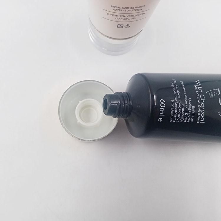 Sunscreen Cream Cosmetic Tubes Facial Cleanser with Acrylic Screw Top
