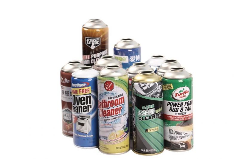 52mm 65mm Diameter Tinplate Aerosol Cans From Professional Manufacturer