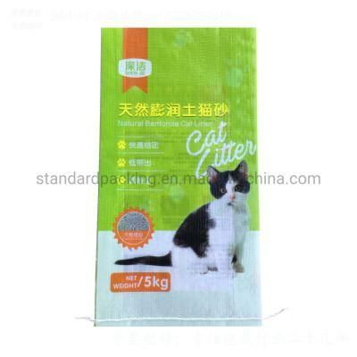 Cat Litter Best Package Manufacturing Plastic Bag for Colored Bentonite Cat Litter Packaging