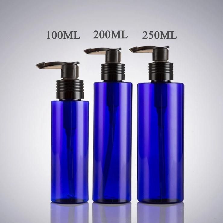 Cosmetic Packaging 100 200 250ml Shampoo Pet Plastic Lotion Pump Bottle