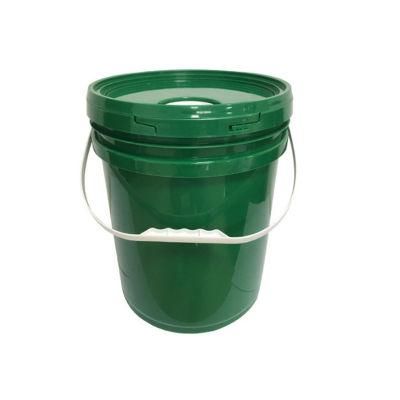 Industrial Plastic Pail White with Handle
