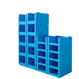 Stackable Clothing Storage Bins Correx Warehouse Pick Box for Shelf