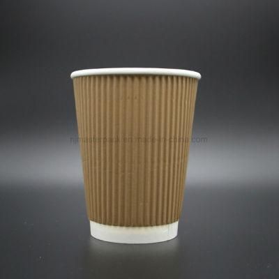 Eco-Friendly Hot Sale Kraft PLA Hot Drinking Coffee Paper Cups