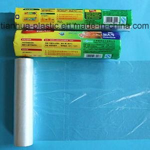 Transparent Customize HDPE Plastic Bag with Paper Core