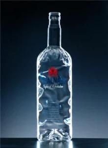 Glass Bottle for Vodka