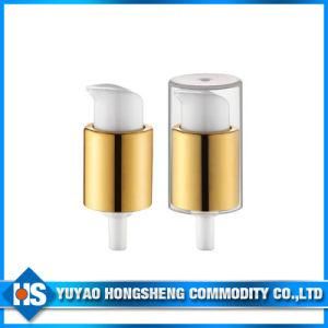 18/410 Gold Color Luxury Cosmetic Perfume Bottle Cream Pump