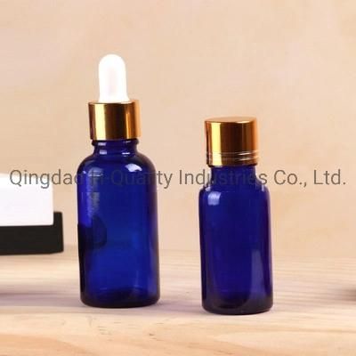 5ml/10ml/15ml/20ml/30ml/50ml/100ml Blue Essential Oil Glass Bottles