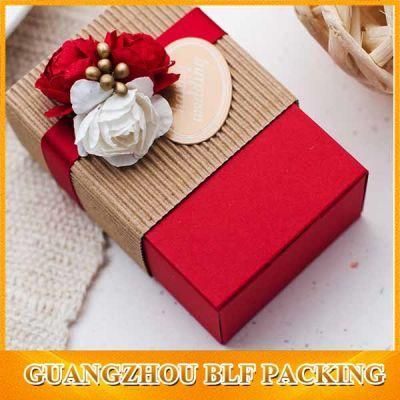 Two Color Drawer Cardboard Gift Box Packaging