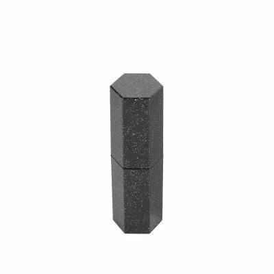 Cool Fashion 4.3G High Quality Black Lipgloss Glass Tubes Black Plastic Empty Lipstick Tube Container Lipstick Packaging