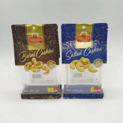 Cashew Nuts Packaging Bag with Zipper Plastic Packaging Bag