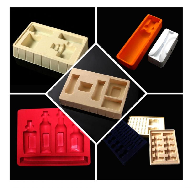 Vacuum Forming PS Flocking Plastic Tray