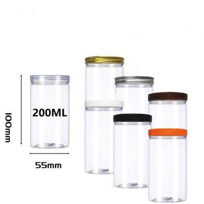 High Quality Food Grade 600ml Pet Plastic Candy Jar Cookie Bottles for Gift