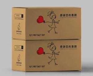 High Quality Custom Corrugated Board Printing Online Shopping Carton / Express Carton Box