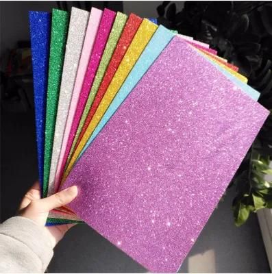 Wholesell Glitter EVA Paper with Adhesive
