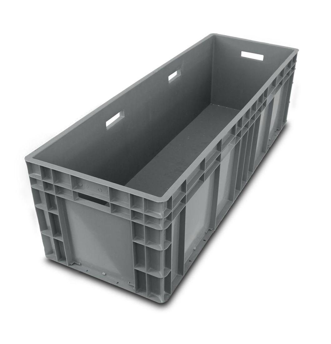 EU41233 EU Standard Plastic Turnover Box/Crate Industrial Plastic Turnover Logistics Box for Storage