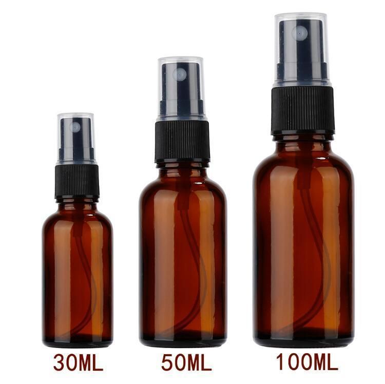 30ml/50ml/100ml Refillable Portable Esstenial Oil Liquid Sprayer Empty Atomizer Makeup Spray Bottle Perfume Glass