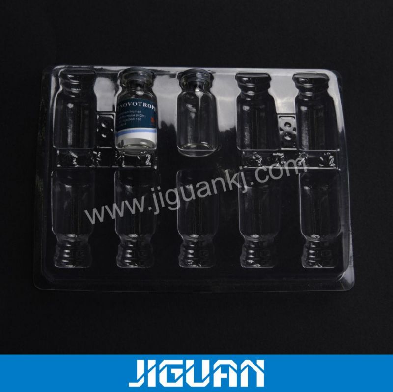 High Quality Free Sample Blister Packaging Tray for Vial