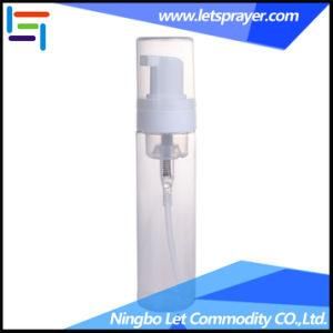 Plastic Foam Pump Packaging Bottle with Pump Head and Cap