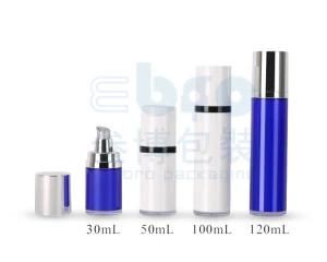 Customizd Electroplating Cosmetic Packaging Airless Pump Lotion Bottle