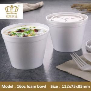 16oz Disposable Foam Bowl