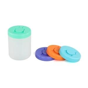 HDPE High Quality 40oz Plastic Alcohol-Free Bucket Wipes Canister Wet Wipes Bottles Barrel