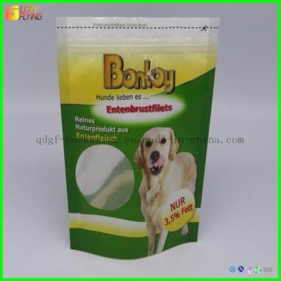 Standing Zipper 2.5kg-5kg Tofu Cat Litter Spout Bag Food Packaging Three-Side Sealing Plastic Bags Pets Doypack Bags