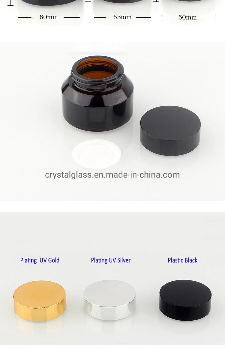 Custome Colors Cream Bottle for Oblique Shoulder 15g 30g 50g